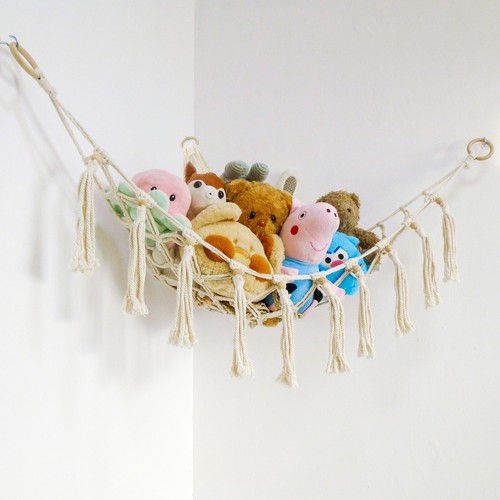 Boho macrame stuffed animal - macrame,