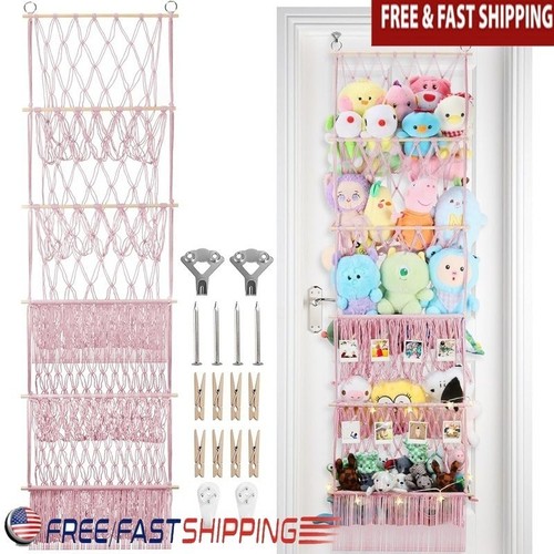 Cotton plush toy storage shelf - plush,