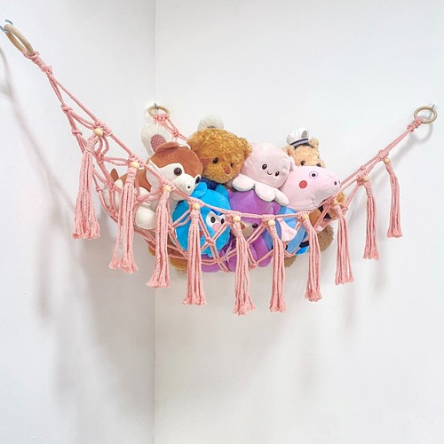 Boho macrame stuffed animal - boho,