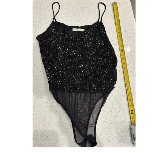 Lush black pleated star - lush,